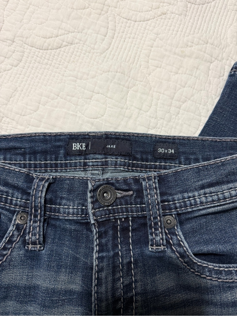 BKE Jake Men’s Jeans in Dark Indigo Wash